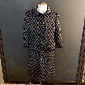 1960s Vintage Dress with Removable Coat